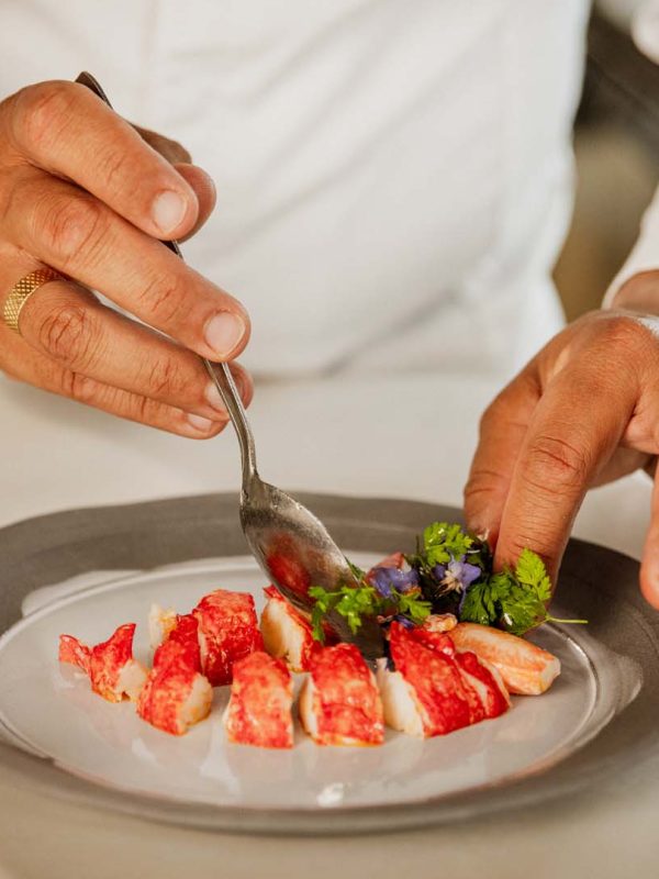 Restaurant Bormes-les-Mimosas mediterrane Küche Le Mirage